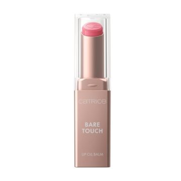 Catrice Bare Glow Олио балсам за устни с променящ се цвят за естествен блясък х3 грама, 010 Rosé All Day