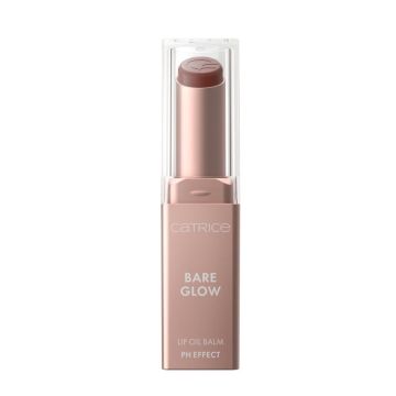 Catrice Bare Glow Олио балсам за устни с променящ се цвят за естествен блясък х3 грама, 020 Warm Mahogany