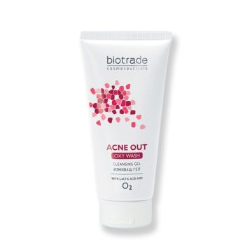Biotrade Acne Out Oxy Wash Измивен гел за мазна и акнеична кожа x200 мл