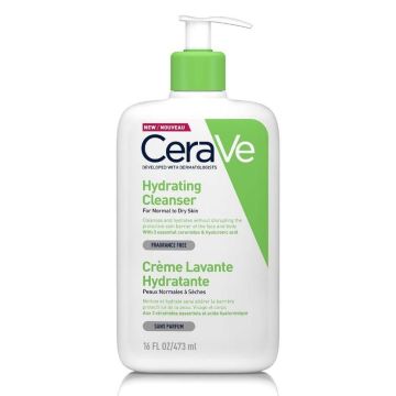 CeraVe Измиващ крем за лице и тяло за суха кожа х473 мл