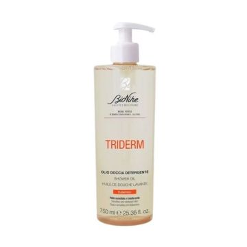 Bionike Triderm Eudermic Почистващо душ-олио за чувствителна и нетолерантна кожа x750 мл