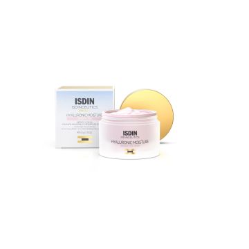 ISDIN Hyaluronic Moisture Ултра лек крем за лице за чувствителна кожа, склонна към зачервяване x50 мл