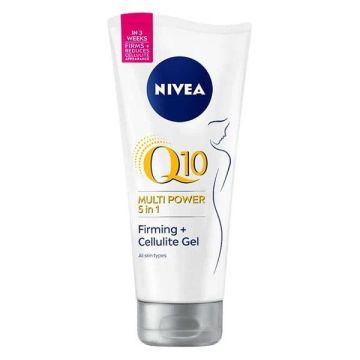 Nivea Q10 Multi Power 5 in 1 Стягащ антицелулитен гел-крем за тяло x200 мл