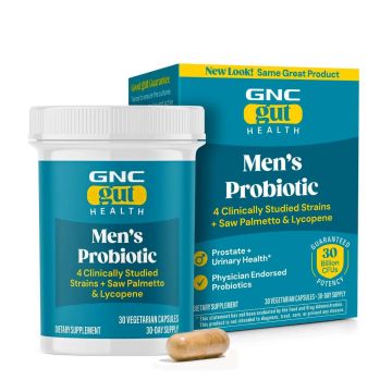 GNC Gut Health Пробиотик за мъже x30 капсули