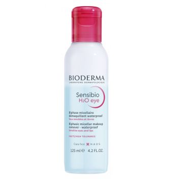 Bioderma Sensibio H20  Успокояващ двуфазен мицеларен демакиант за лице x125 мл