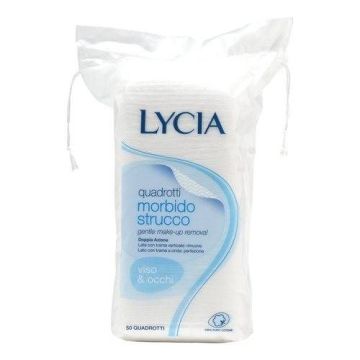 Lycia Тампони за почистване на грим х50 броя
