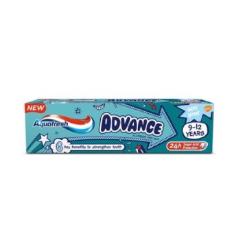 Aquafresh Advance Kids Паста за зъби за деца 9-12 години х75 мл