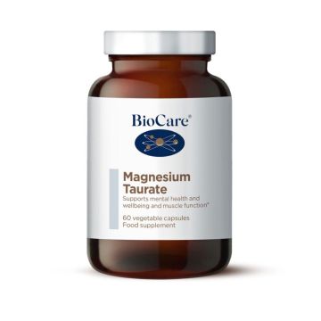 Magnesium Taurate Магнезий Таурат x60 веган капсули, Biocare