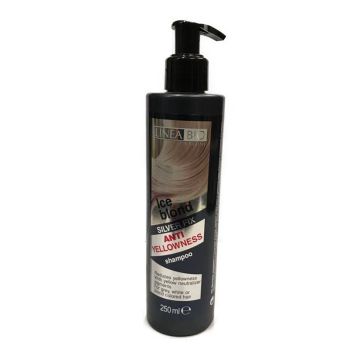 Linea Bio Ice Blond Матиращ шампоан за изрусена коса против жълти оттенъци х250 мл