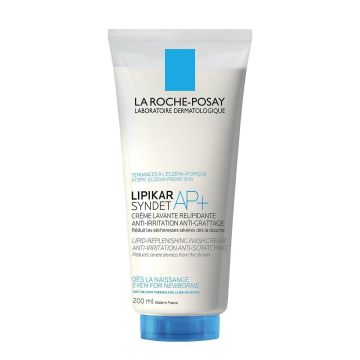 La Roche-Posay Lipikar Syndet AP+ Измиващ крем за тяло против усещане за сърбеж x200 мл