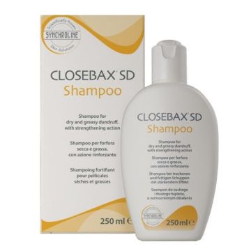 Synchroline Closebax SD Нормализиращ и пречистващ шампоан при сух и мазен пърхот x250 мл