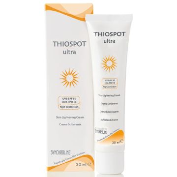Synchroline Thiospot Депигментиращ крем за лице и тяло SPF 50+ x30 мл