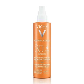 Vichy Capital Soleil Cell Protect Флуиден спрей за защита на кожните клетки SPF30 x200 мл