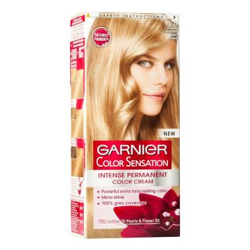 Garnier Color Sensation Трайна боя за коса, 8.0 Искрящо светло русо