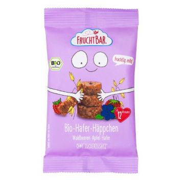 Fruchtbar Био мюсли хапки с горски плодове и ябълка х40 г - 2700