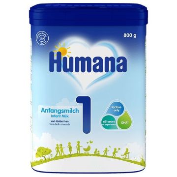 Humana 1 Храна за кърмачета от деня на раждането x800 грама