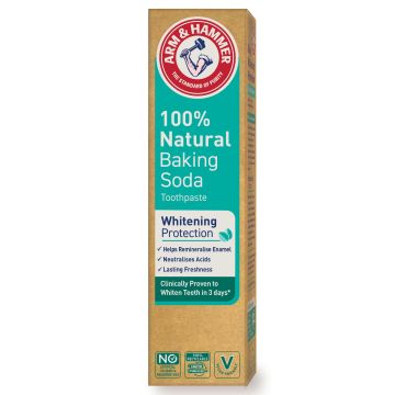 Arm & Hammer 100% Natural Baking Soda Whitening Избелваща паста за зъби x75 мл
