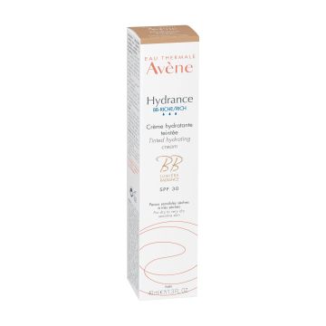 Avene Hydrance Rich ВВ Богат тониран крем за чувствителна и много суха кожа SPF30 х40 мл