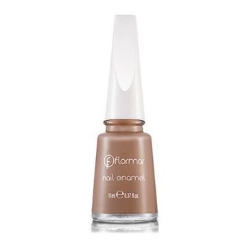 Flormar Nail Enamel Плътен и траен лак за нокти, цвят 079 Beige Desert