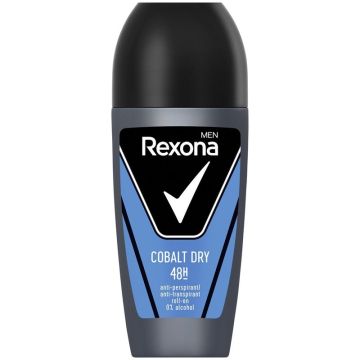 Rexona Men Cobalt Dry Део рол-он против изпотяване за мъже х50 мл