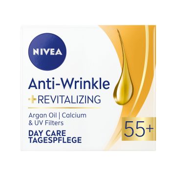 Nivea 55+ Дневен крем против бръчки с ревитализиращ ефект x50 мл