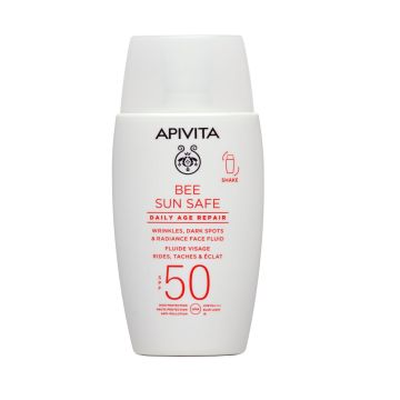 Apivita Bee Sun Safe Флуид за лице против стареене SPF50 х50 мл