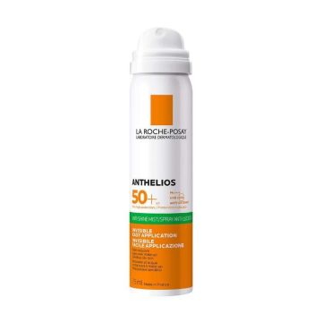 La Roche-Posay Anthelios Матиращ, прозрачен свеж спрей за лице SPF50 x75 мл