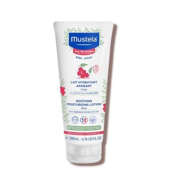 Mustela Лосион за тяло за бебета и деца за чувствителна и много чувствителна кожа х200 мл