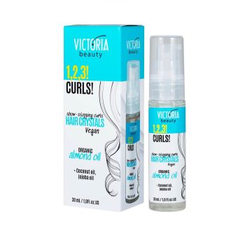 Victoria Beauty 1.2.3!Curls! Кристали за къдрава коса х30 мл