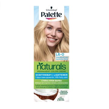 Palette Naturals Безамонячна боя за коса, L6-0 Скандинавско рус