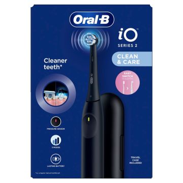 Oral-B iO Series 2 Електрическа четка за зъби, цвят Black IOS2.1D9.2K
