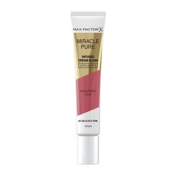 Max Factor Miracle Pure Течен руж за лице x15 мл, 05 Delicate Pink