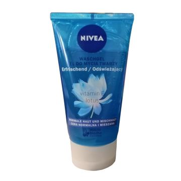 Nivea Освежаващ измиващ гел за лице за нормална и смесена кожа х150 мл