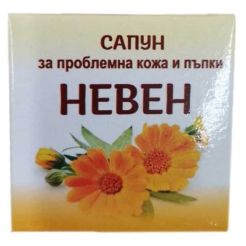 Milva Билков тоалетен сапун против акне с екстракт от невен х60 грама