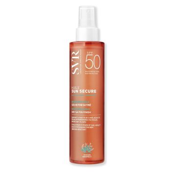 SVR Sun Secure Слънцезащитно сухо олио за лице, коса и тяло SPF50 x200 мл