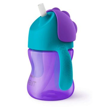 Avent Неразливаща се чаша със сламка Bendy за деца от 9 месеца х200мл
