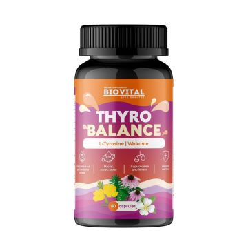 Тиро Баланс за щитовидна жлеза х60 капсули Biovital