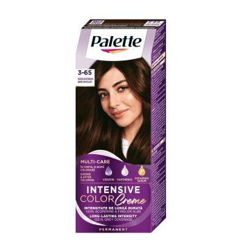 Palette Intensive Color Creme Дълготрайна крем боя за коса, 3-65 Dark Chocolate