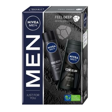 Nivea Men Промо комплект за мъже Feel Deep