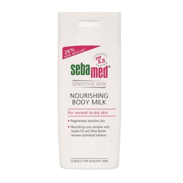 Sebamed Хидратиращо мляко за тяло за суха и чувствителна кожа x200 мл