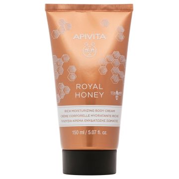 Apivita Royal Honey Богат хидратиращ и релаксиращ крем за тяло x150 мл