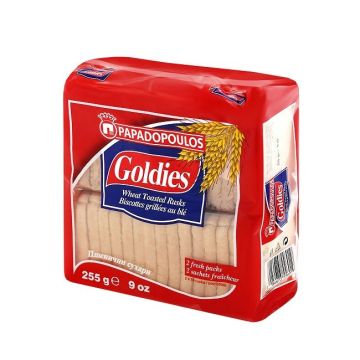 Papadopoulos Goldies Пшенични сухари х255 грама