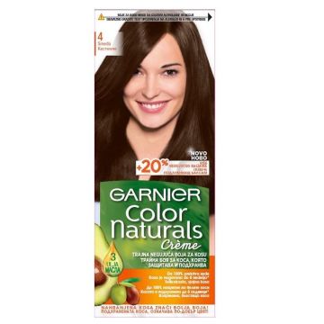 Garnier Color Naturals Трайна боя за коса, 4 Кестеняв