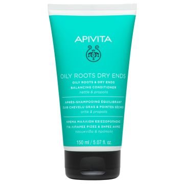 Apivita Balancing Conditioner Балсам за мазен скалп и сухи краища x150 мл