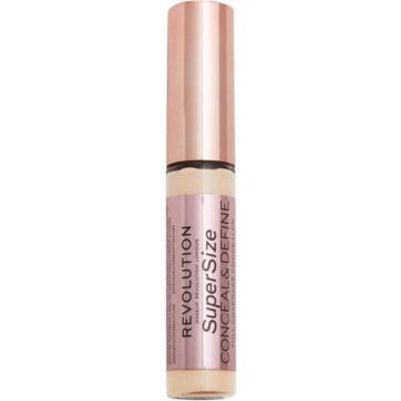 Revolution Conceal & Define Supersize Течен коректор Conceal & Define x13 мл, C6