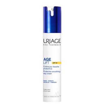Uriage Age Lift Защитен коригиращ дневен крем с лифтинг ефект SPF30 за всеки тип кожа, дори и чувствителна x40 мл