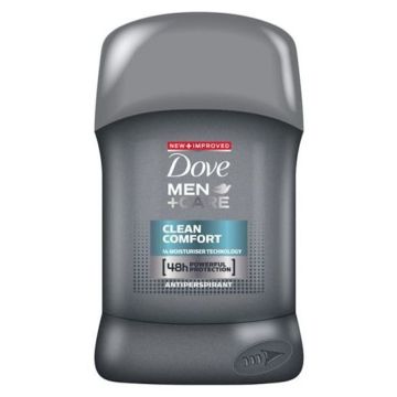 Dove Men+ Care Clean Comfort Део стик против изпотяване за мъже х50 мл