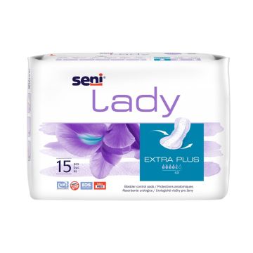 Seni Lady Extra Plus Урологични подложки за жени х15 броя