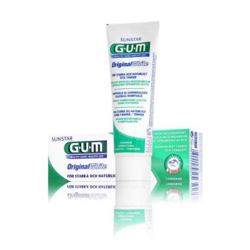 GUM Original White Избелваща паста за зъби х75 мл