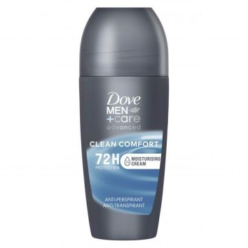 Dove Men+ Care Advanced Clean Comfort Део рол-он против изпотяване x50 мл